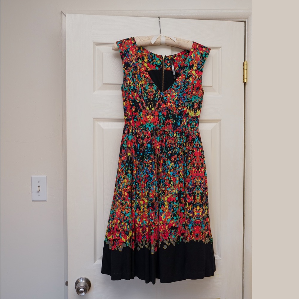 Tracy Reese colorful cocktail dress